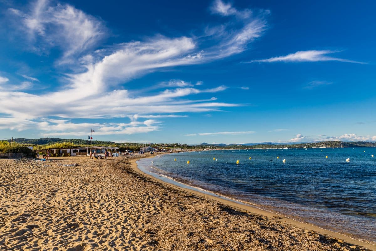 Pampelonne Beach in Saint Tropez