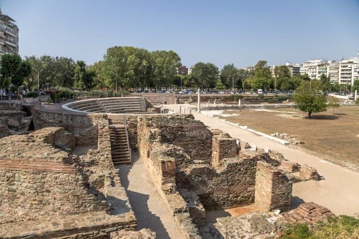 Roman Forum in Thessaloniki