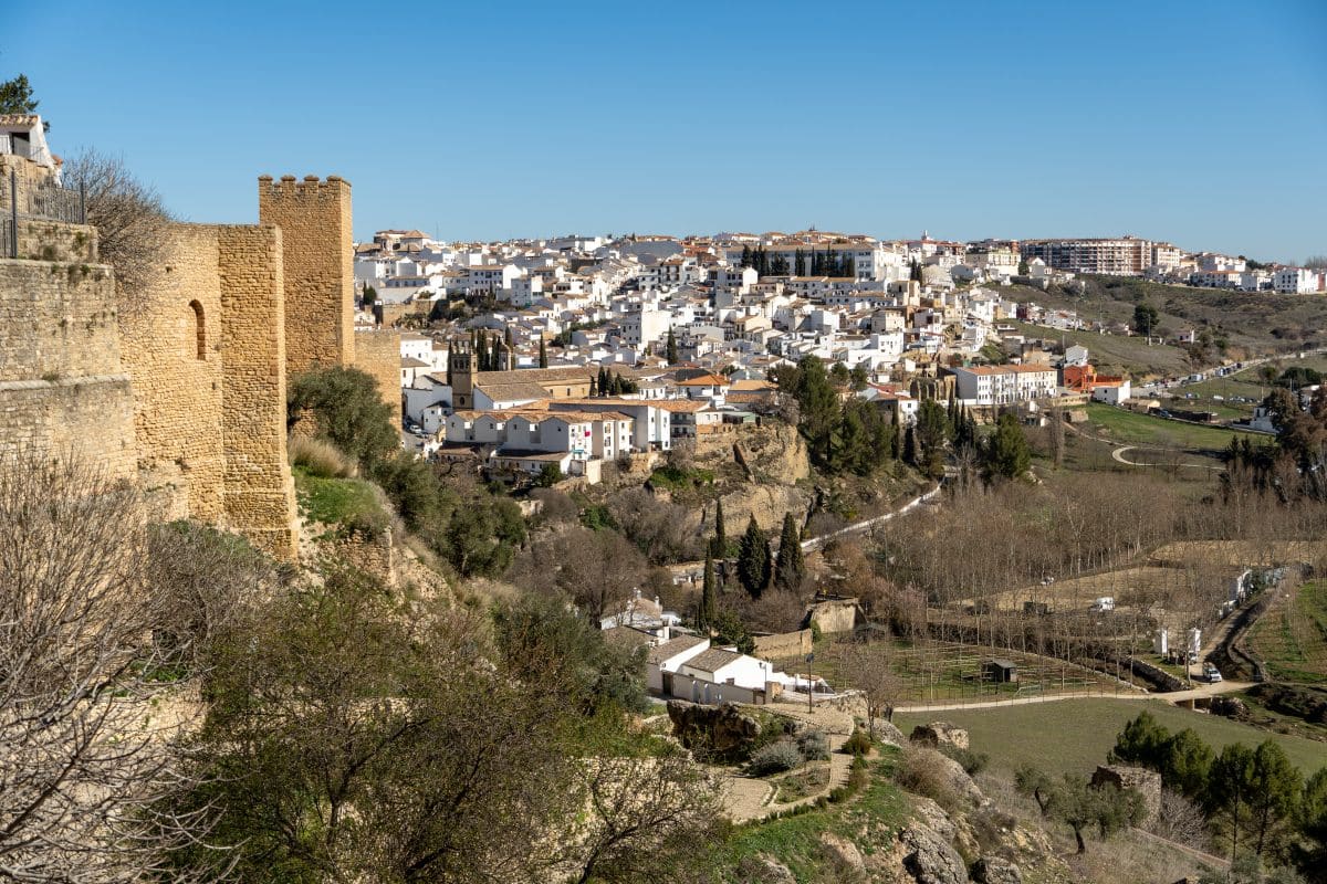 View of Ronda from the City Walls