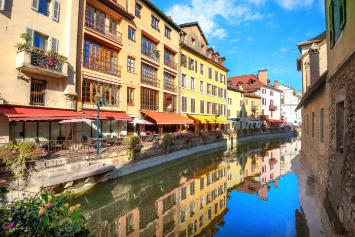 Canals in Annecy