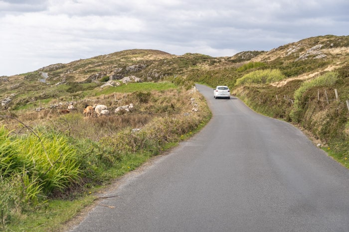 Driving the Sky Road in Connemara