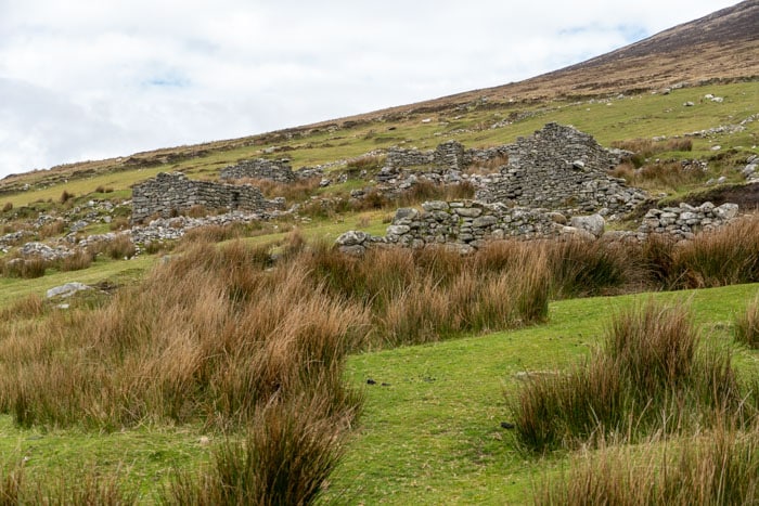 Slievemore Deserted Village
