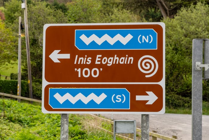Inishowen 100 Sign