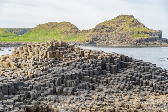 Rock Formations on the Giant's Causeway