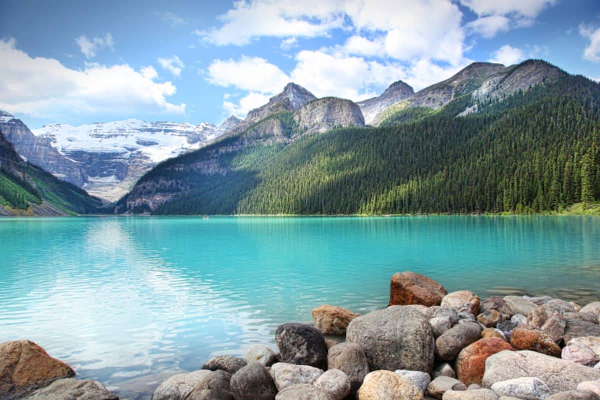 Beautiful Lake Louise in Banff National Park
