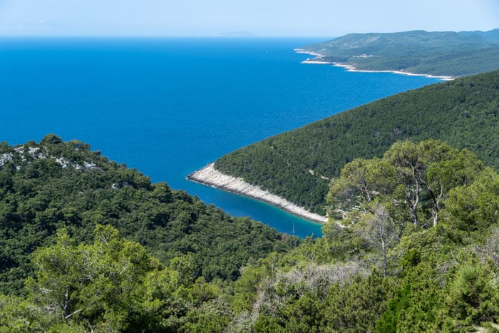Beautiful Korcula Coastline