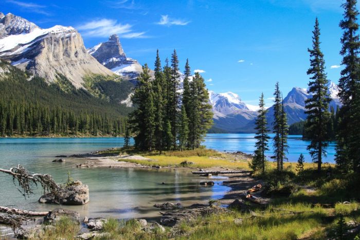 Maligne Lake & Spirit Island in Jasper NP