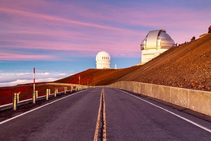 Mauna Kea at sunset