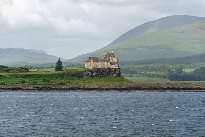 Passing Duart Castle