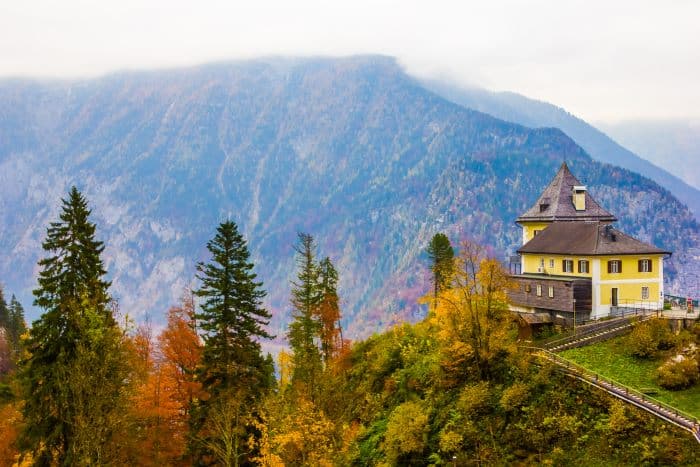 Entrance to Hallstatt Salt Mine