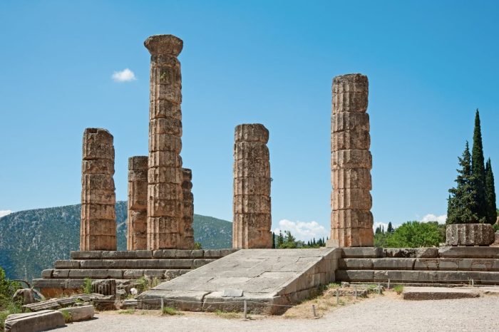 Temple of Apollo in Delphi
