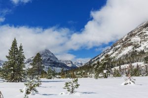 Glacier NP during winter