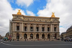 The Opera Garnier in the 1st Arrondissement