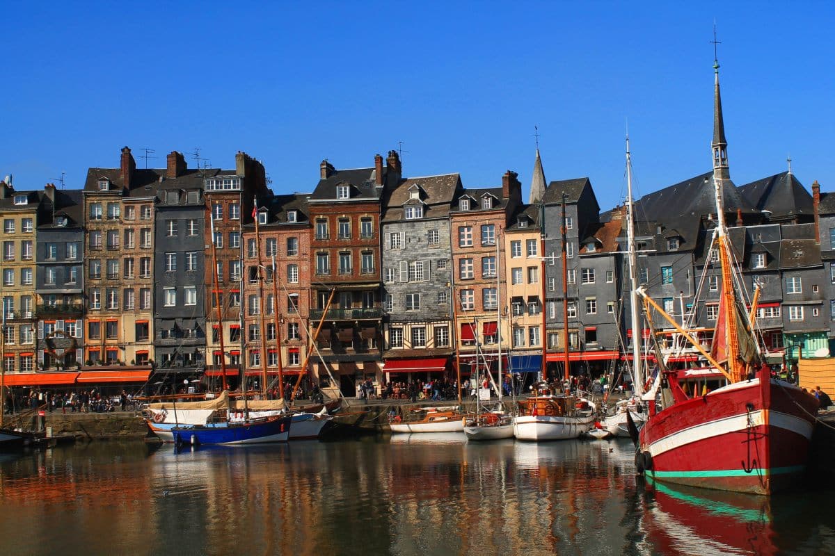 Port of Honfleur in Northern France