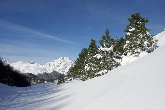 Skiing in the Pyrenees