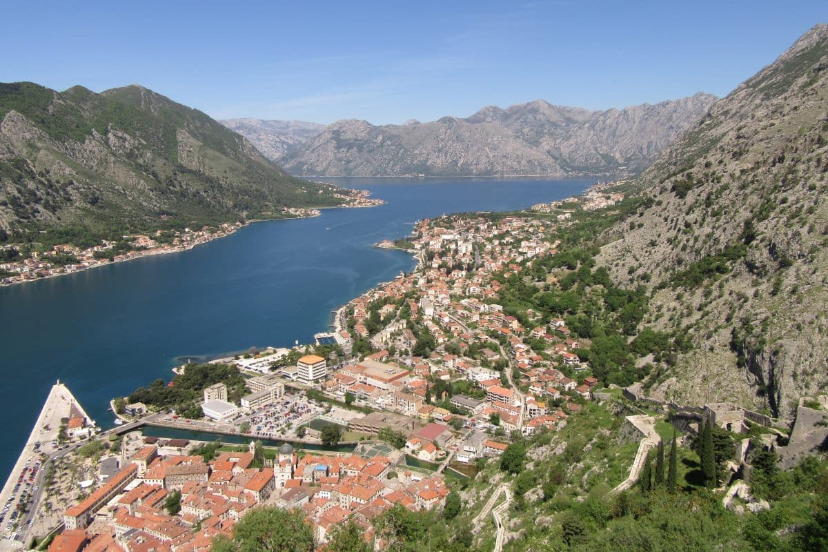 Bay of Kotor from the City Walls