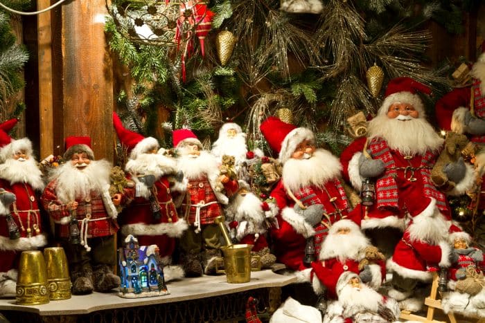 Christmas stalls in Copenhagen