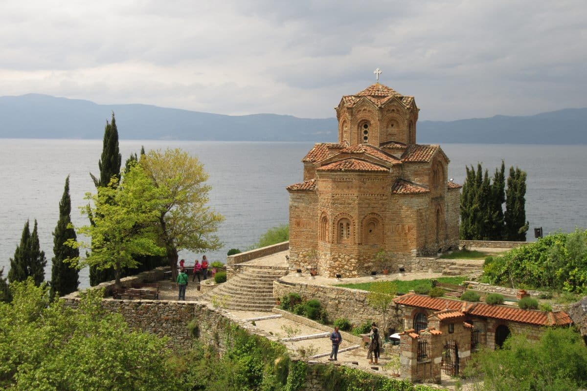 Church of Saint John the Theologian on Lake Ohrid