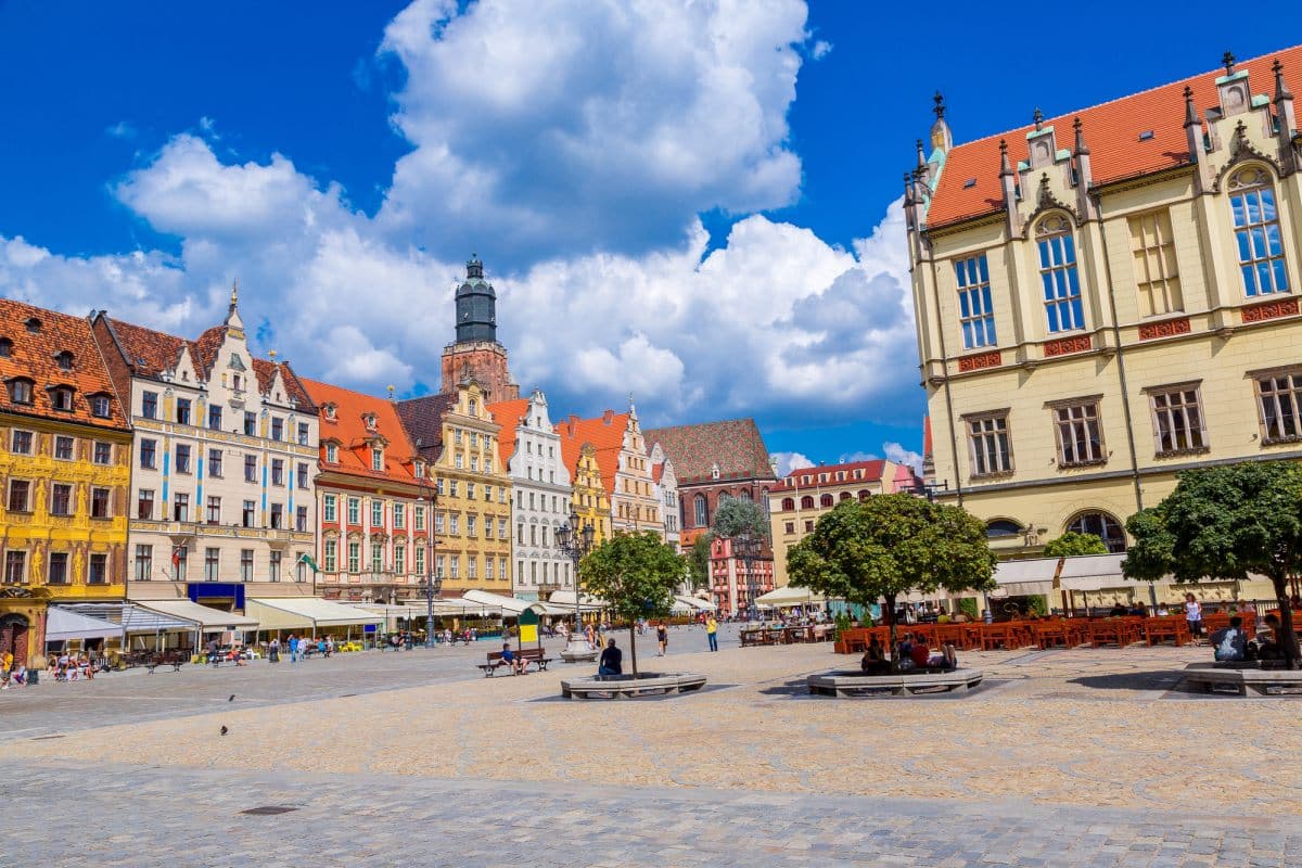 Market Square in Wroclaw