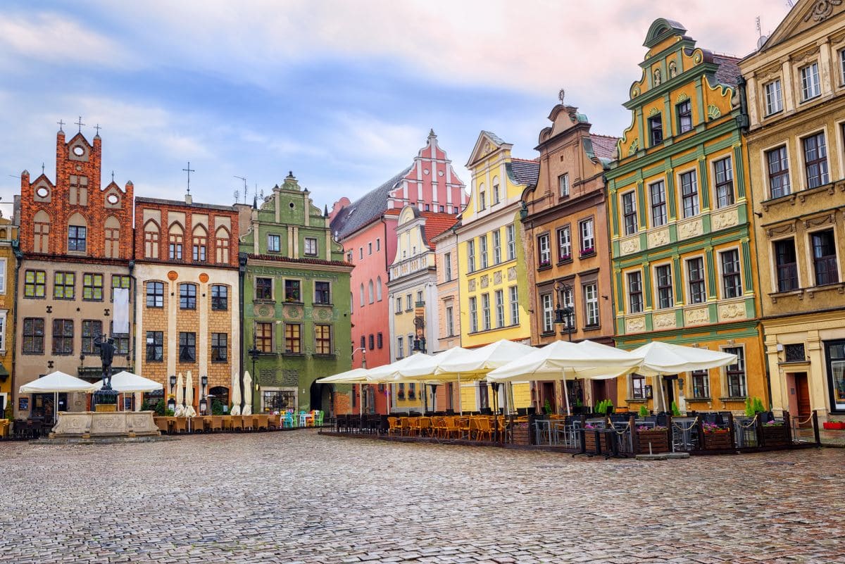 Old Marketplace Square in Poznan