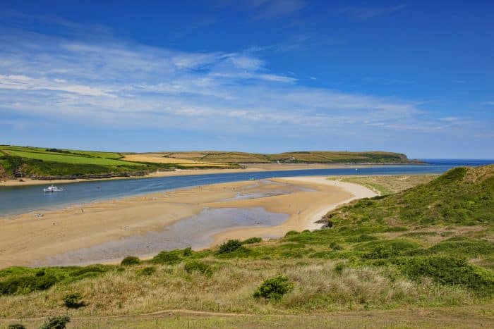 Rock Beach and the Camel Estuary
