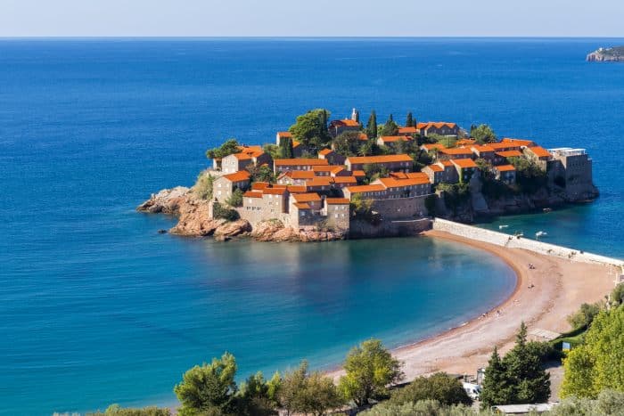 Sveti Stefan Island