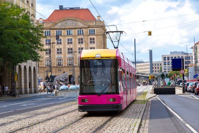 Tram in Dresden