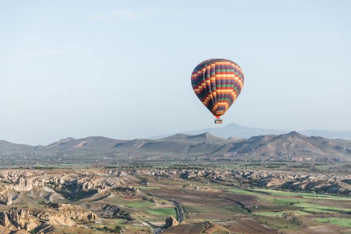 Hot Air Balloon over Cappadocia