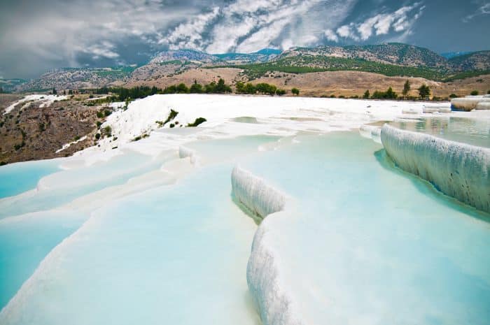 Travertines in Pamukkale