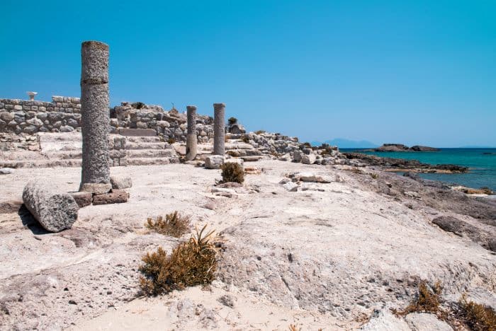 Ancient ruins in Kos