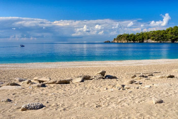 Coastline in Ölüdeniz