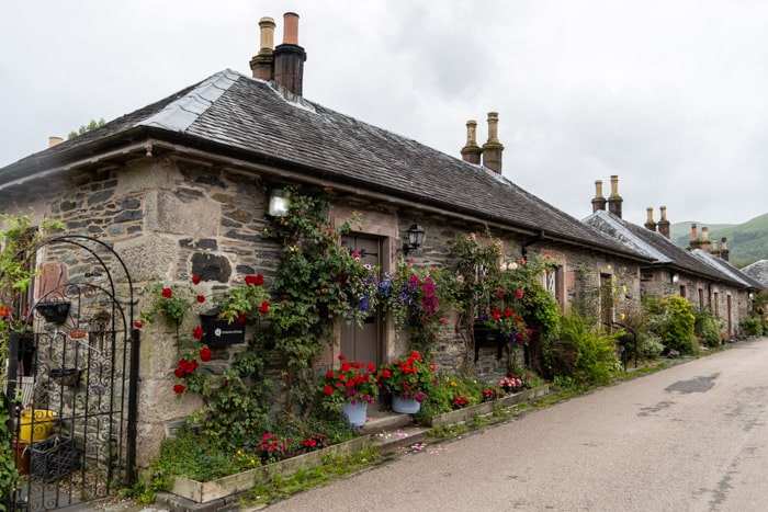 The charming village of Luss