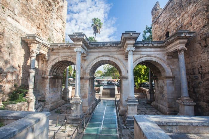 Hadrian's Gate in Antalya