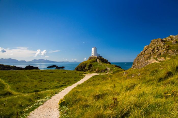 Lighthouse on Llanddwyn Island