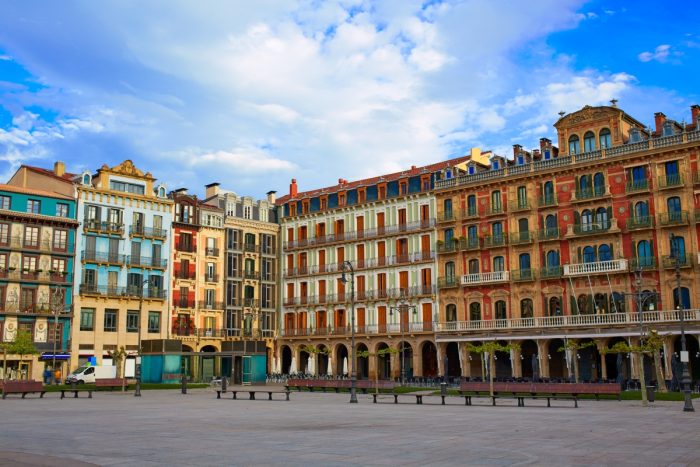 Plaza del Castillo in Pamplona