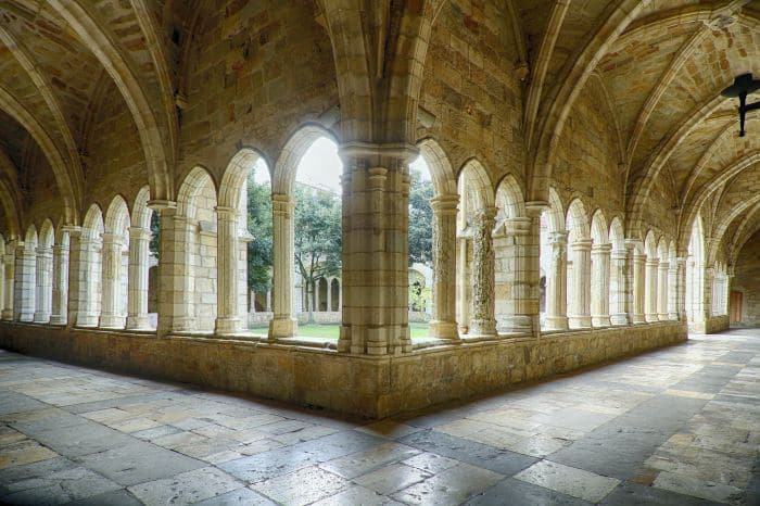 Cloister of Santander Cathedral