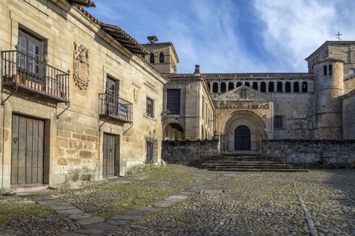 Church of the Colegiata in Santillana del Mar