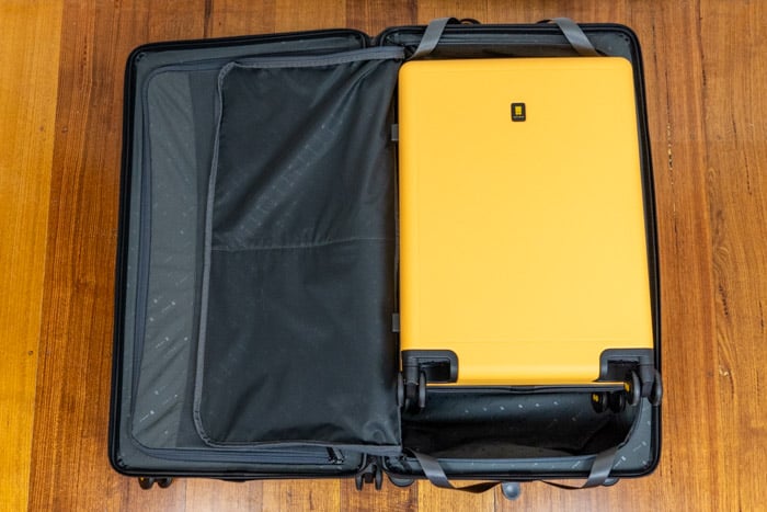 Storing the Carry-On inside the Checked Luggage