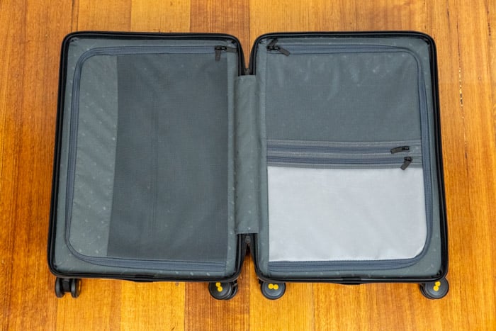 Interior of the Voyageur Carry-On