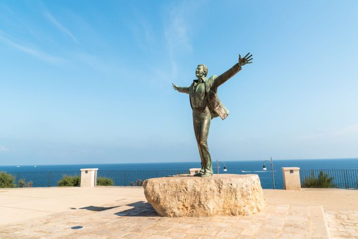Domenico Modugno Statue