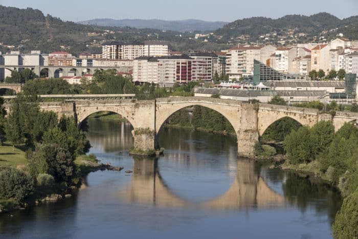 Roman Bridge in Ourense