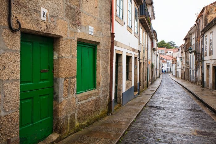 Street of Santiago de Compostela