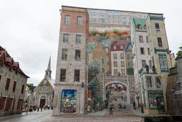 Quebec City Mural