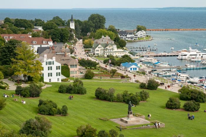 View from Fort Mackinac