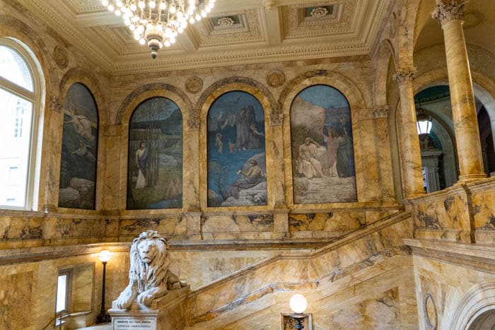 Inside Boston Public Library