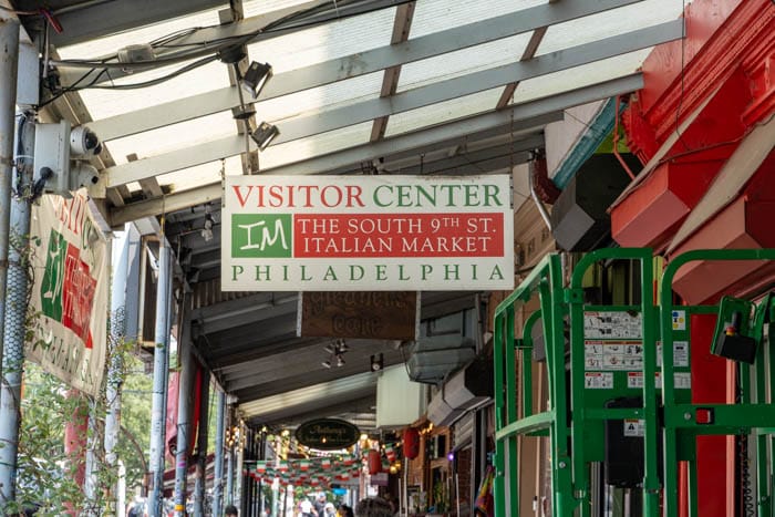 Italian Market in Philadelphia