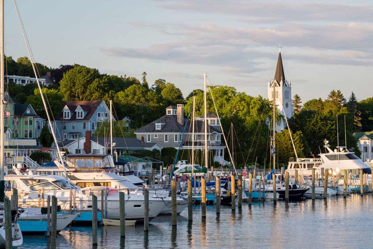Harbor on Mackinac Island