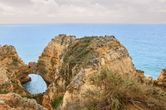 Cliffs at the Benagil Sea Caves