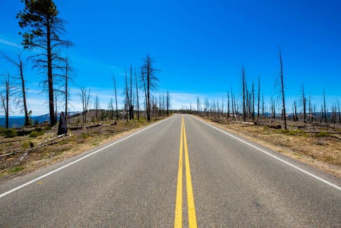 Driving to Bryce Canyon