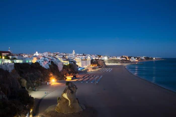 Albufeira at night